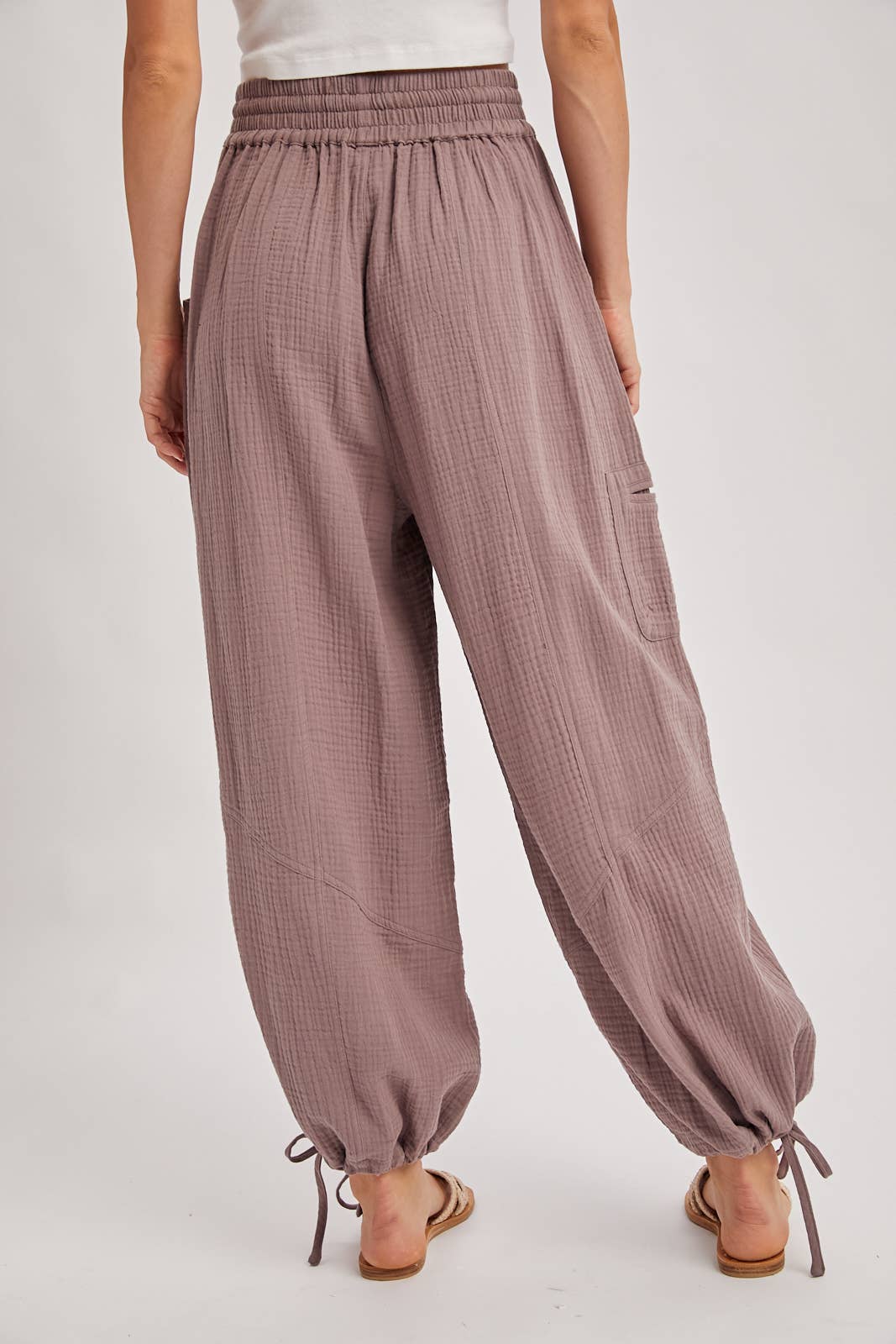 JOGGER HAREM DRAWSTRING PANTS