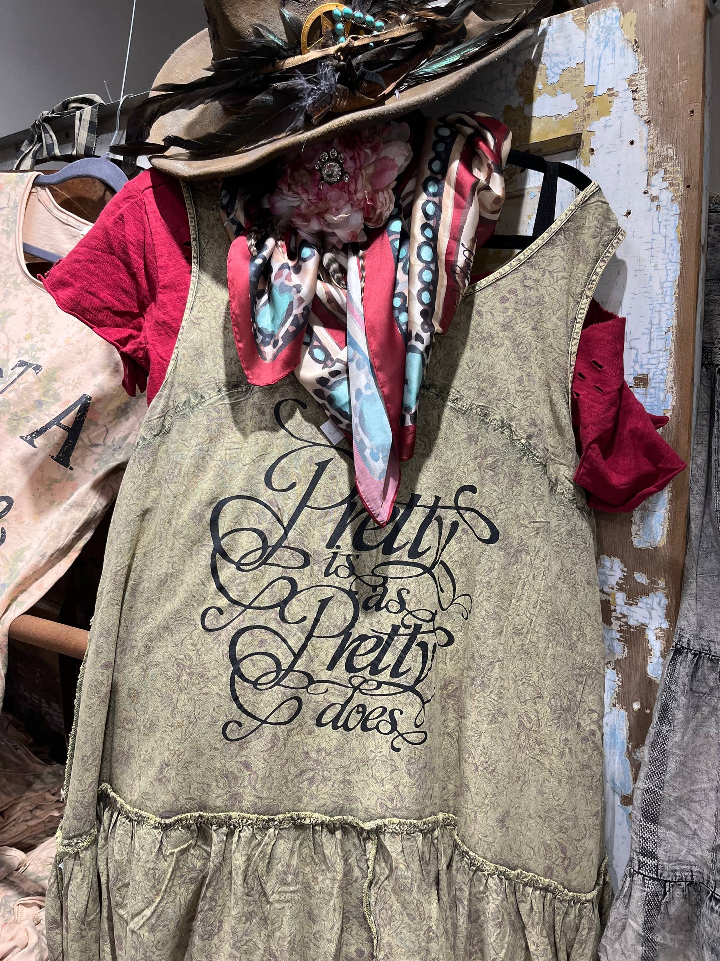 Cranberry Rip Tattered Shirt