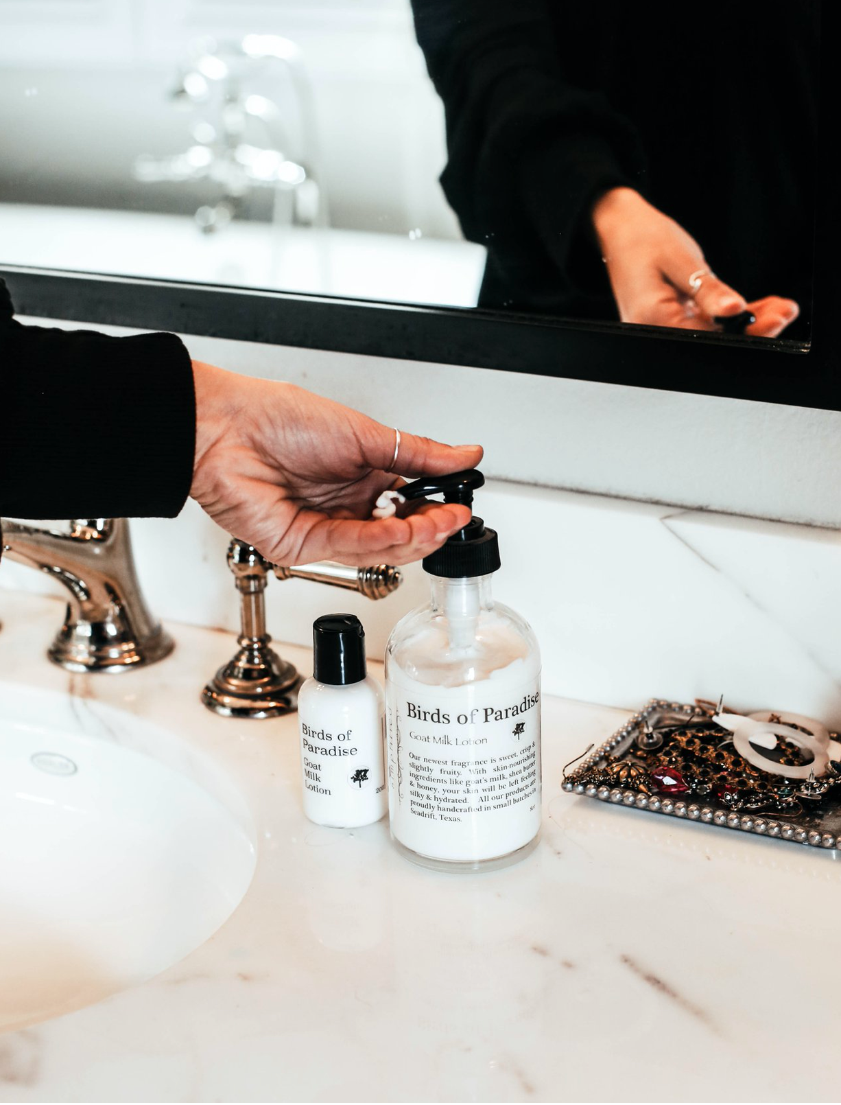 8oz Goat Milk Lotion: Spa Day
