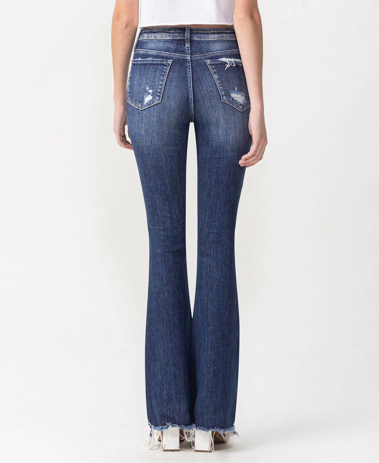 HIGH RISE FLARE JEANS LV1011