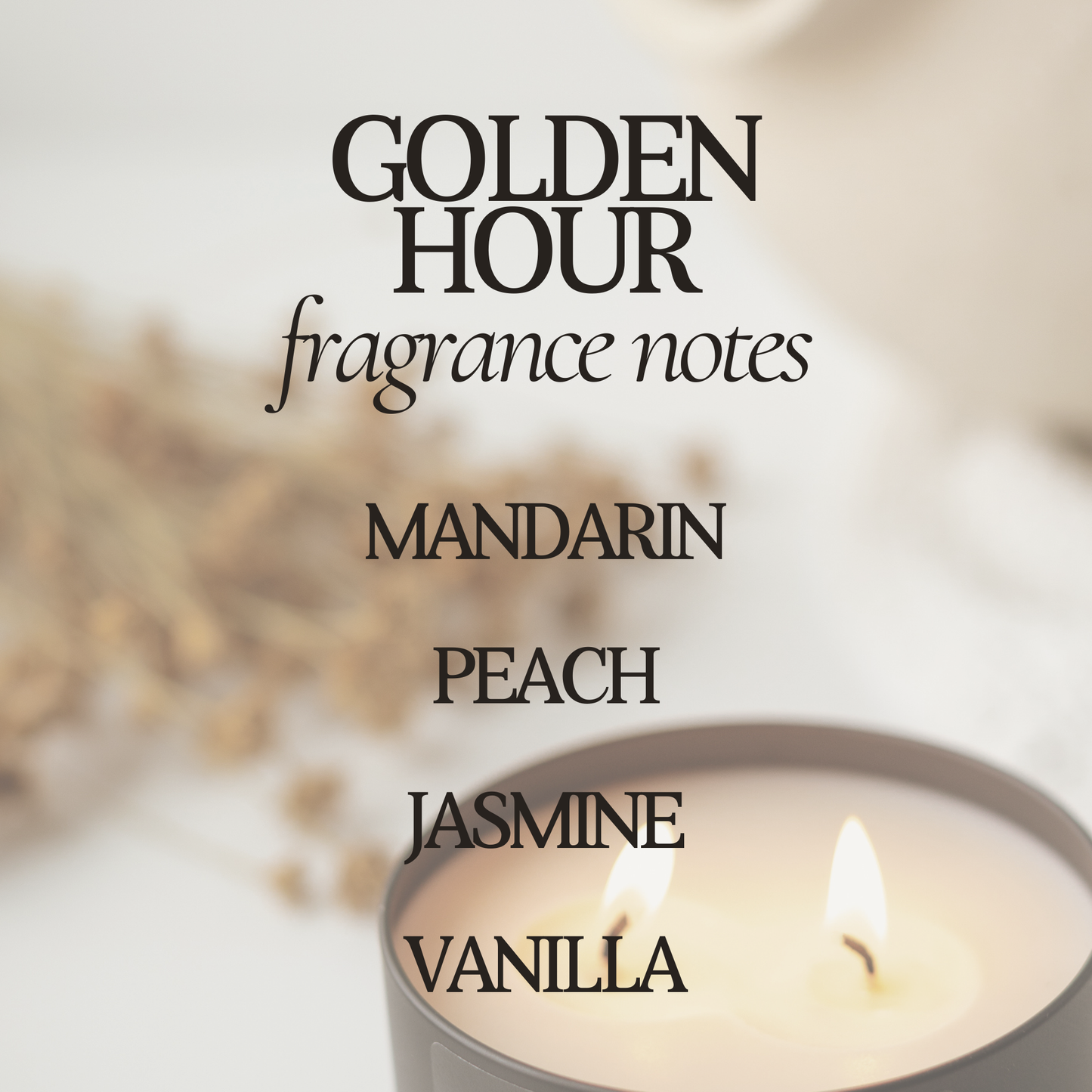 Golden Hour 12 oz Soy Candle - Home Decor & Gifts - Summer