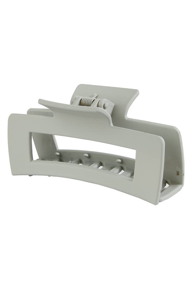 4.13IN SIMPLE RECTANGULAR LARGE HAIR CLAW CLIp