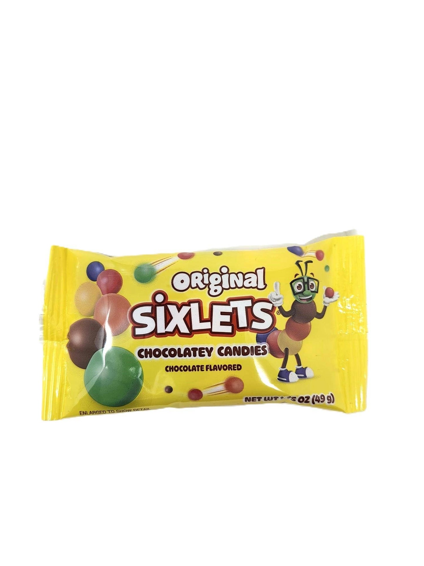 Original Sixlets Chocolatey Candies 1.75oz Bag, 24ct Box