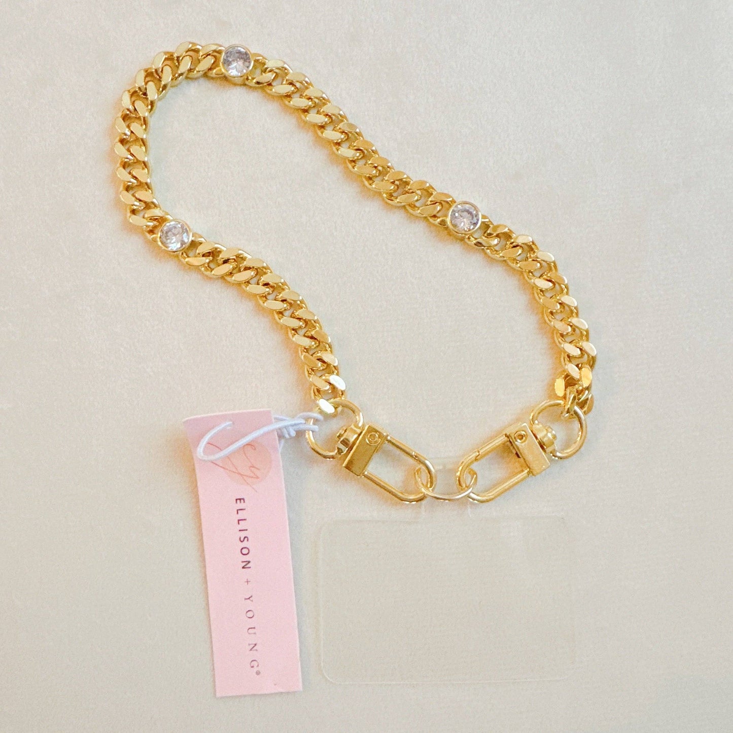 Sparkle Over The Chain Phone Wrist Lanyard