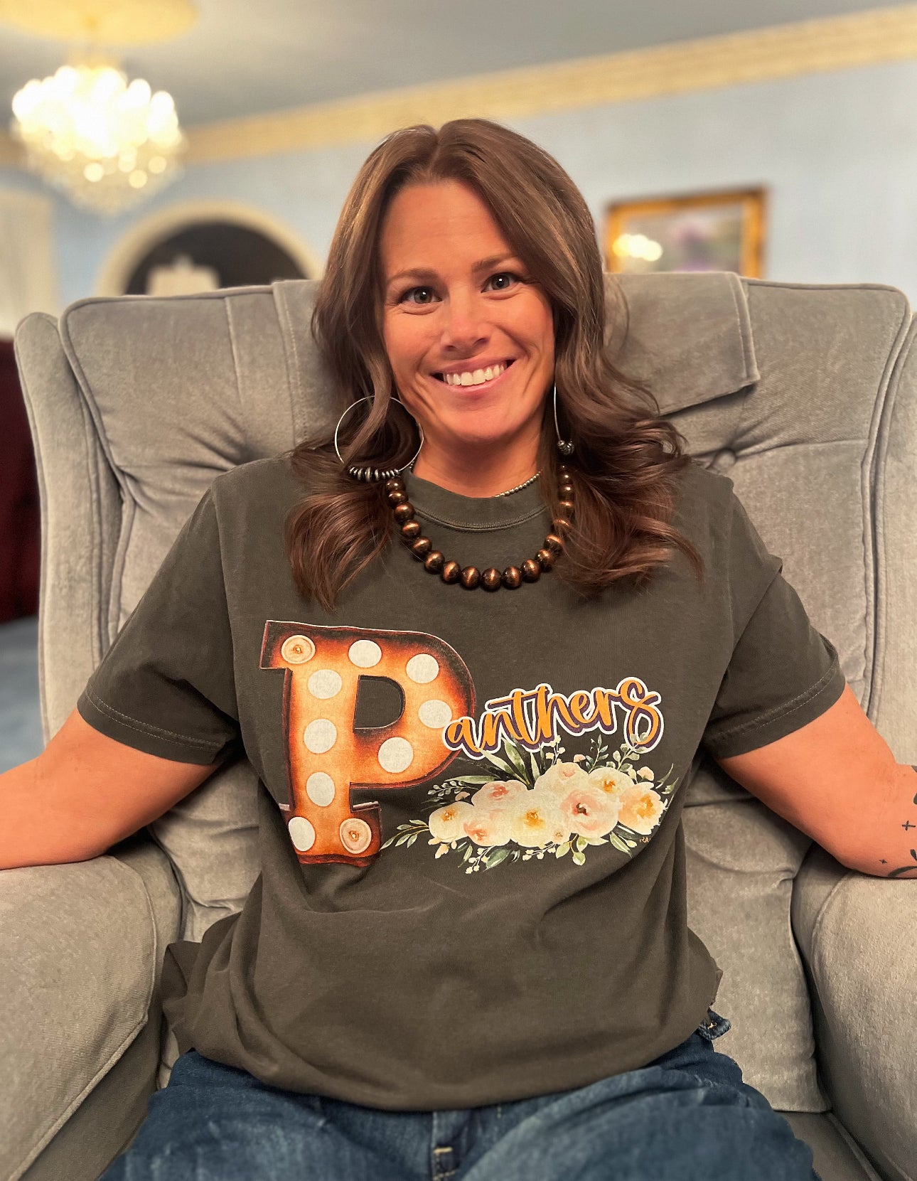 Hometown Light Bulb Graphic T-Shirt