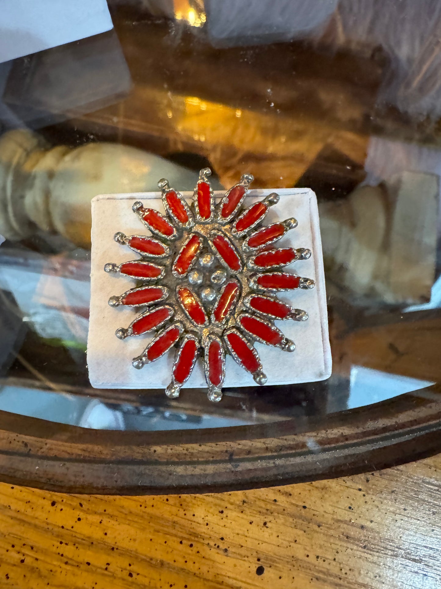Indian ring red