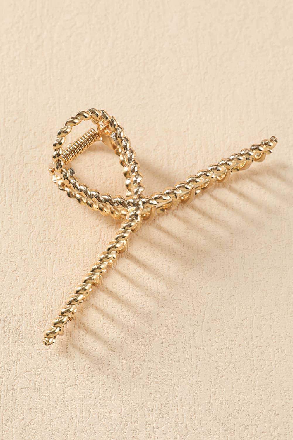 Twist Large Alloy Hair Clip