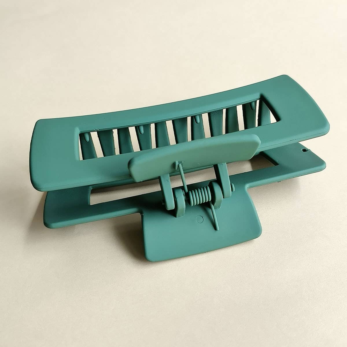 4.13IN SIMPLE RECTANGULAR LARGE HAIR CLAW CLIp