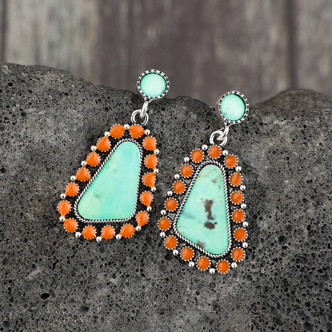 Bohemian Ethnic Style Fashion Alloy Earrings SP508