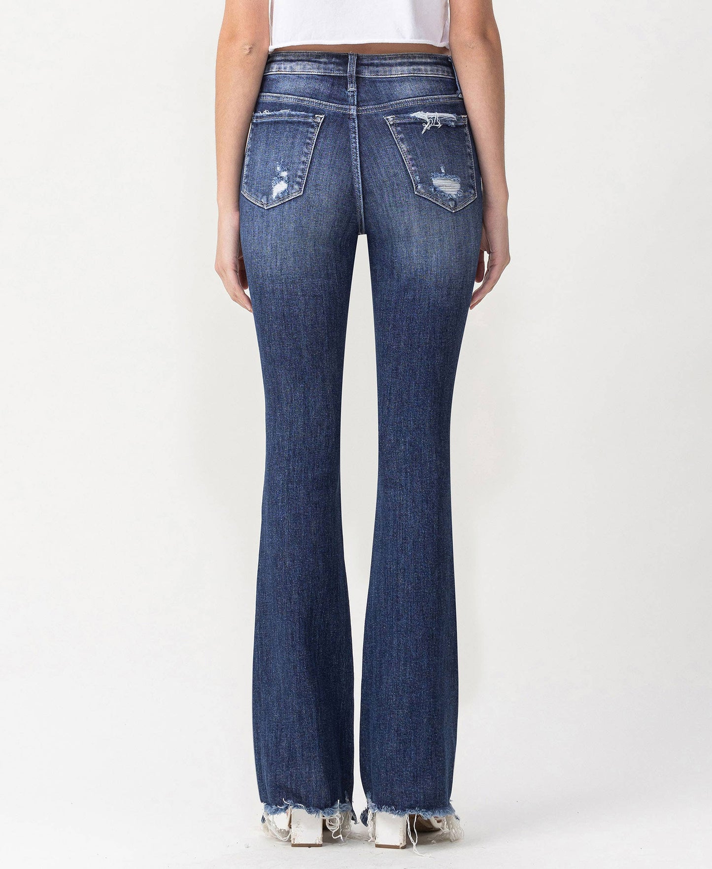 HIGH RISE FLARE JEANS LV1011