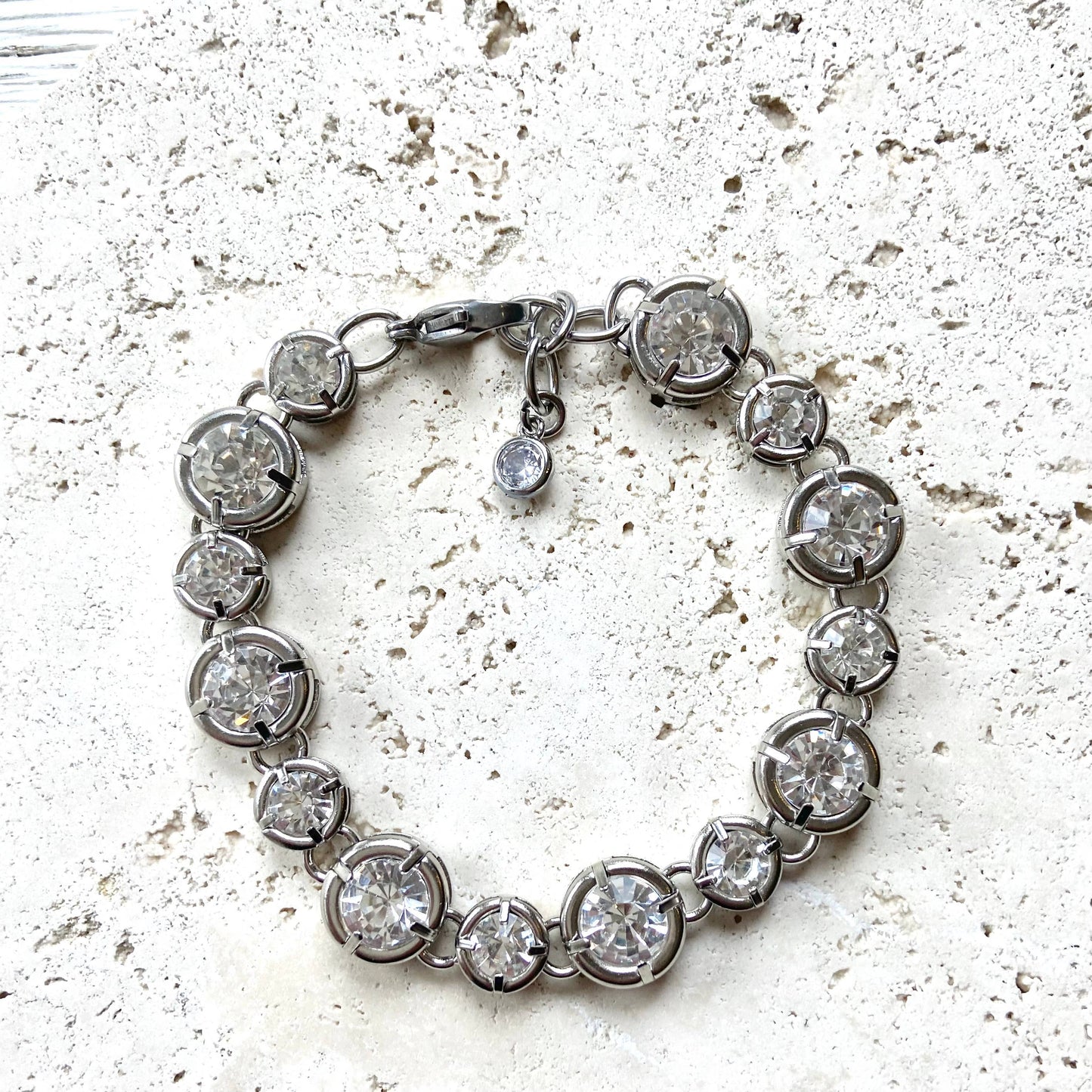 Crystal bracelet chunky boutique salon jewelry statement