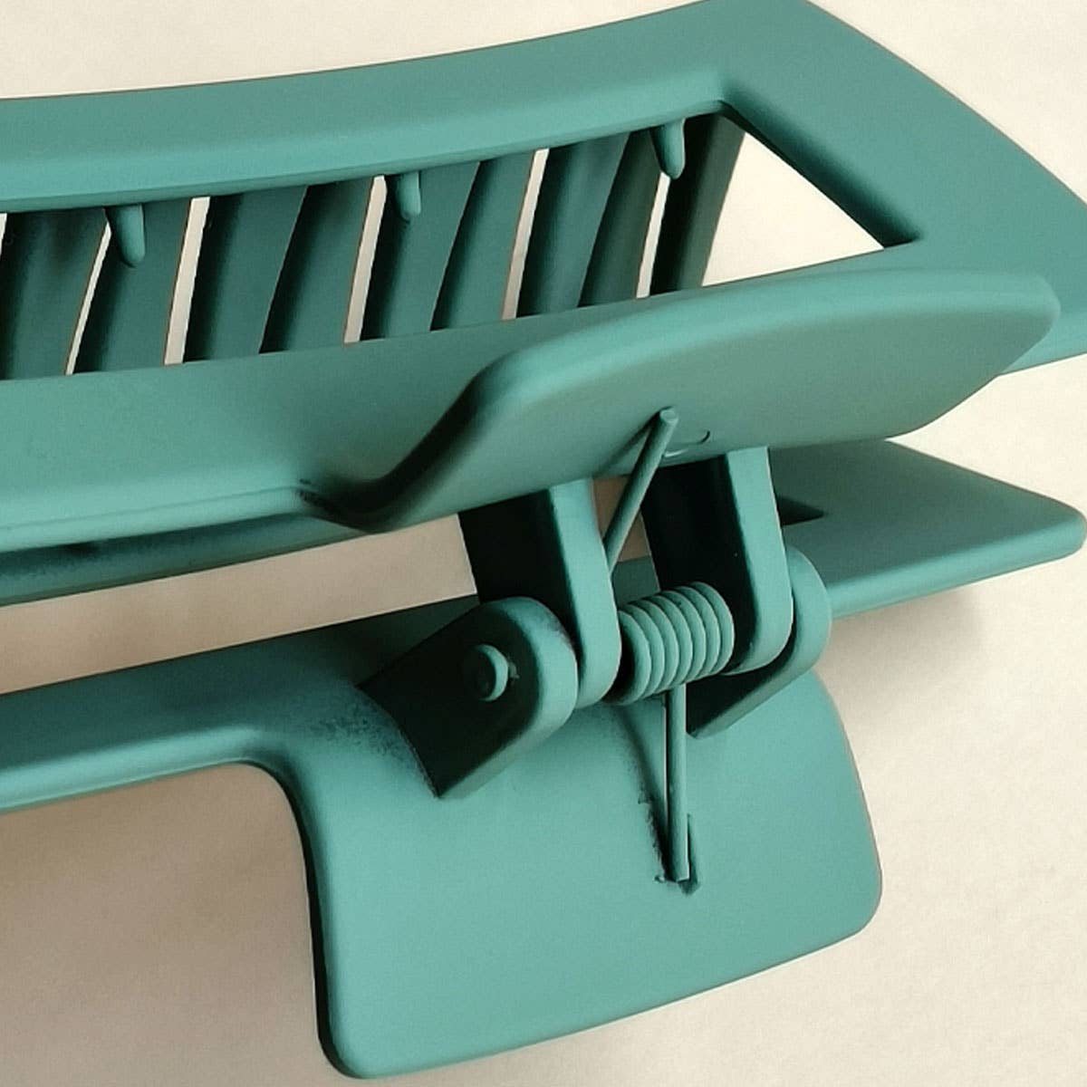 4.13IN SIMPLE RECTANGULAR LARGE HAIR CLAW CLIp