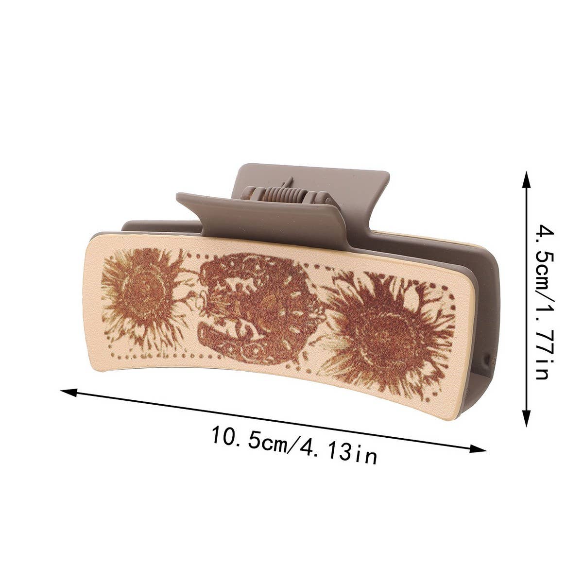 WESTERN STYLE DAILY LEATHER HAIR CLAW CLIp