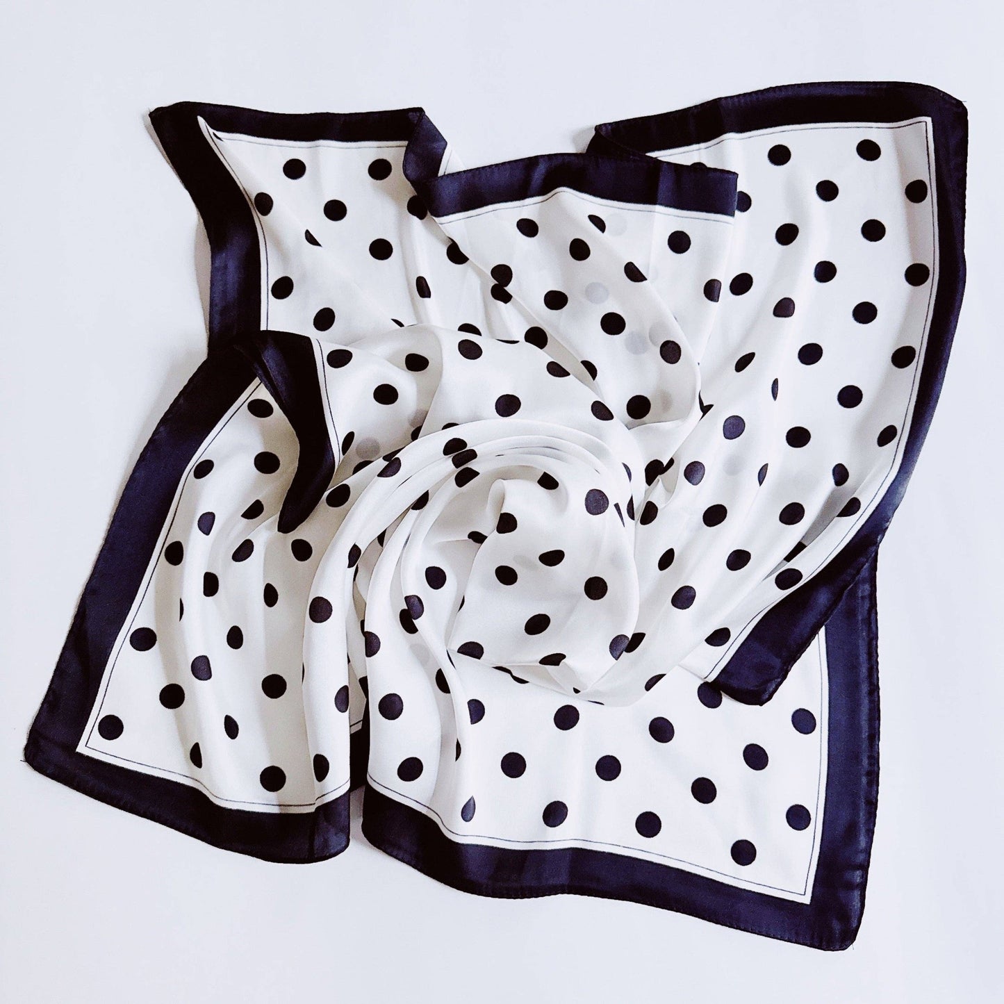 Silky Muse Satin Square Scarf - Chic Silky Scarf For Hair, Neck, Or Bag Styling