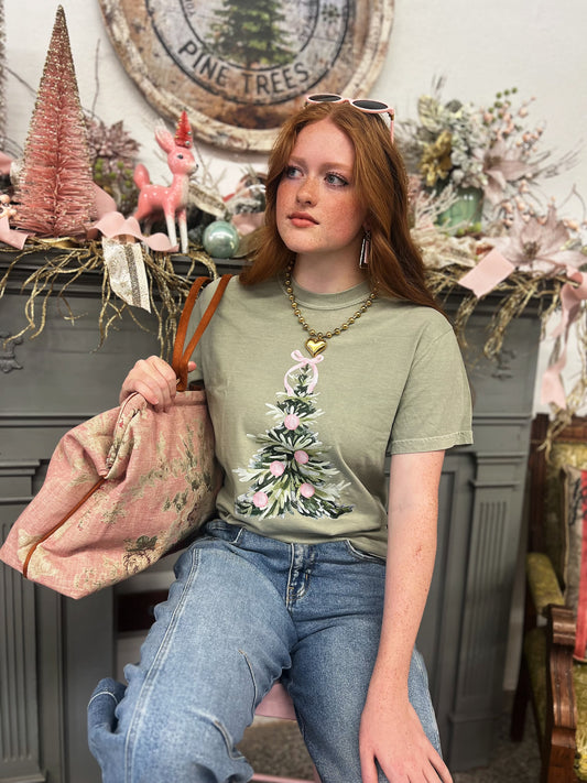 Pink Spruce Graphic Tee