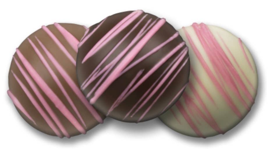 TRIO “Raspberry Delight” Milk-Dark-White Chocolate 3PK w/Bow