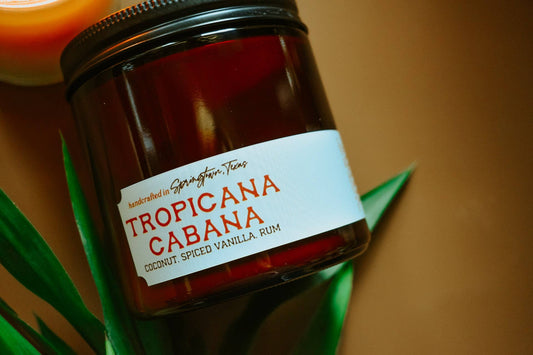 TROPICANA CABANA - Spiced Vanilla & Coconut Candle