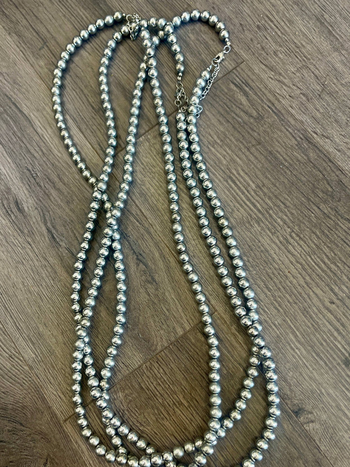 Light Weight Silver Beads