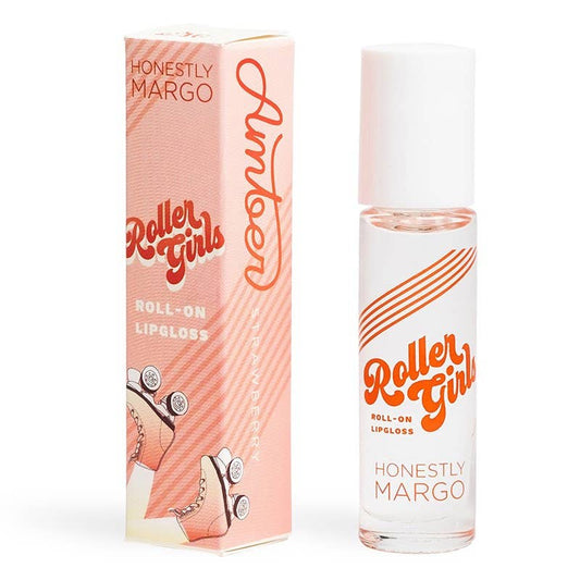 Strawberry AMBER Roller Girls Roll-On Lipgloss