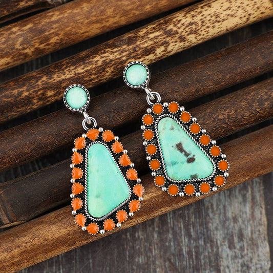 Bohemian Ethnic Style Fashion Alloy Earrings SP508