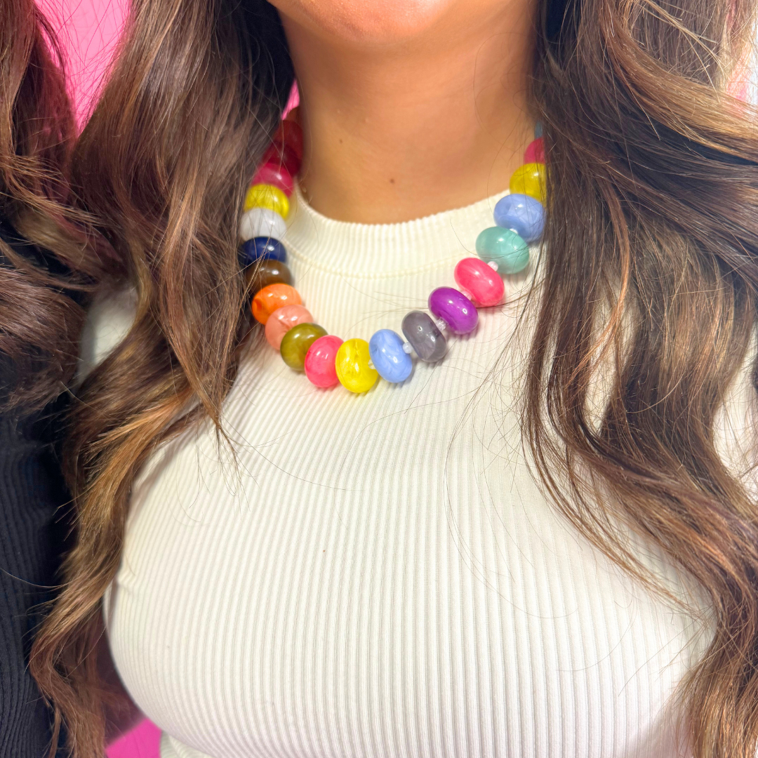 Scarlett Beaded Necklace
