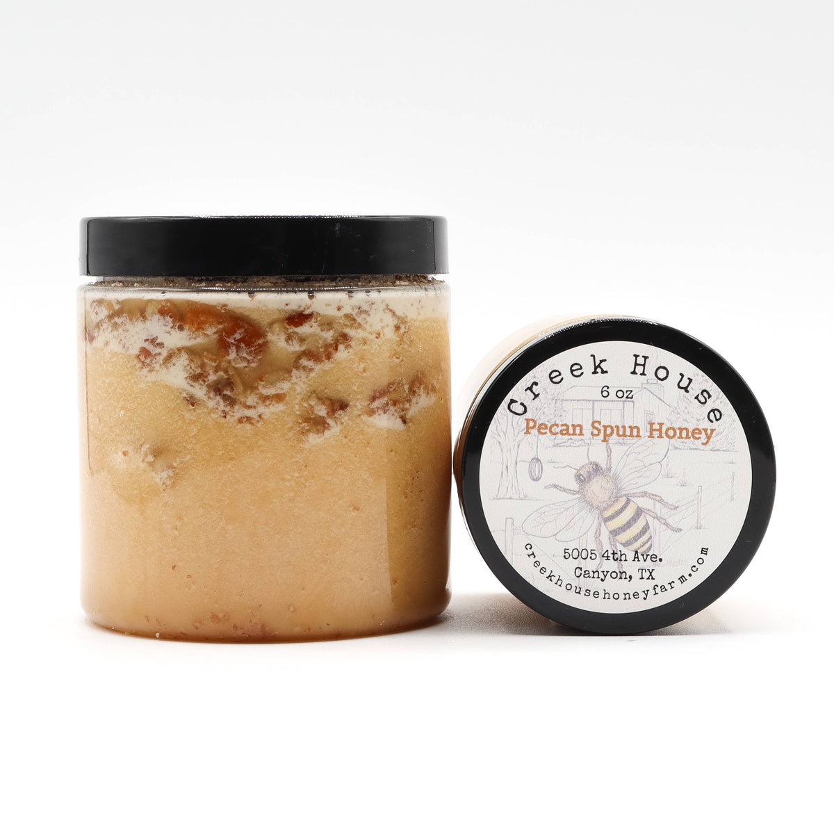 6 oz. Spun Honey I 4 Flavors I Plastic Containers