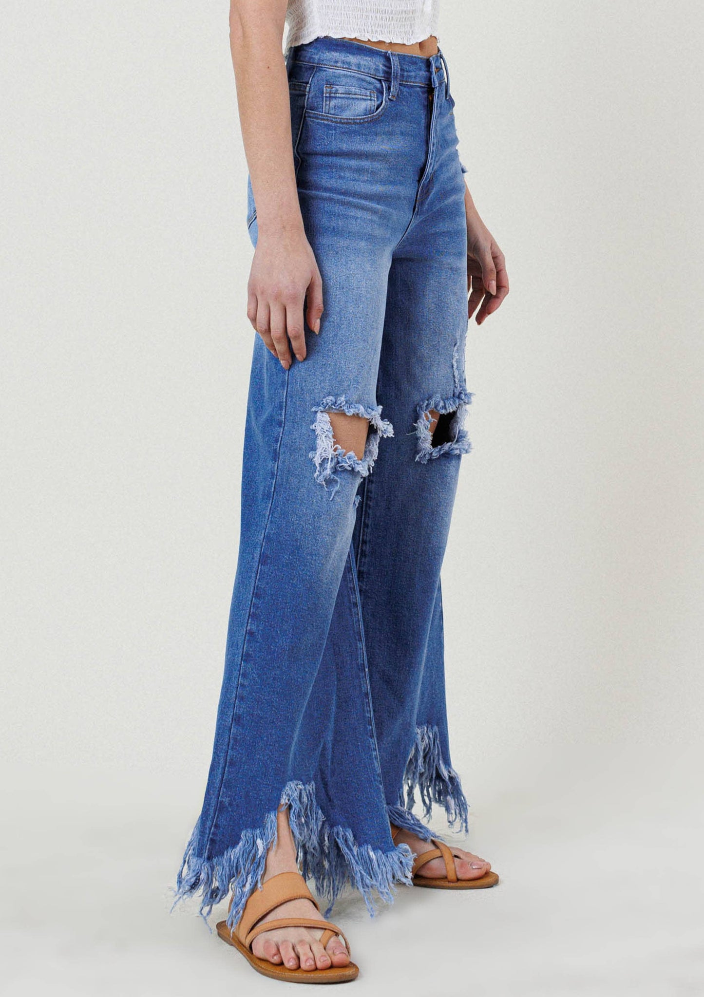 Want It Bad Flare Jeans