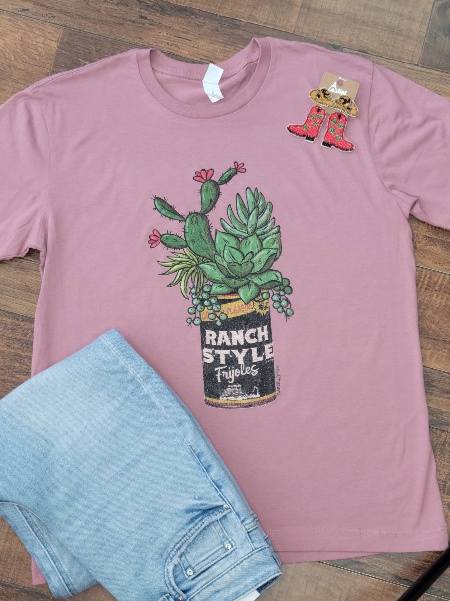 Ranch Style Cactus Graphic T-Shirt