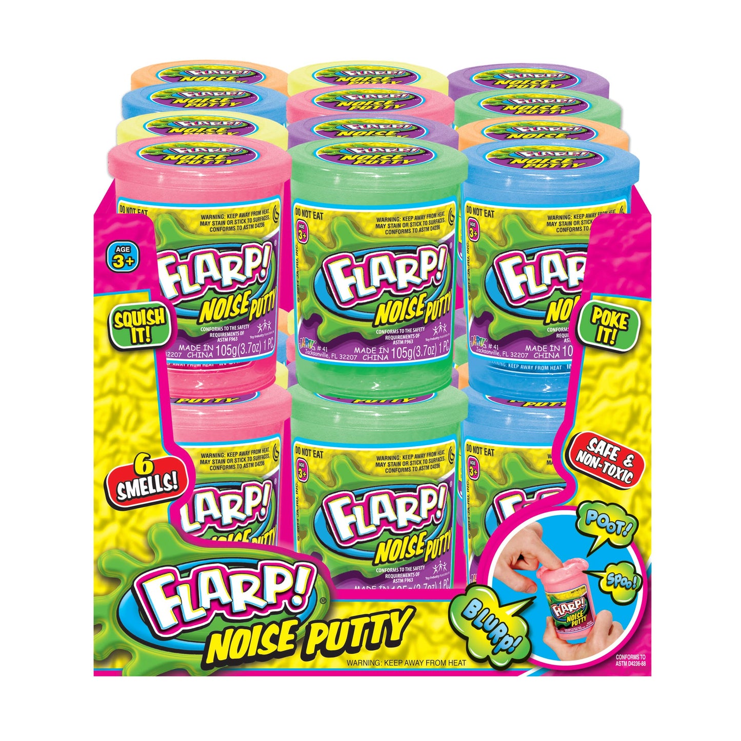 Flarp! Noise Putty, 24ct