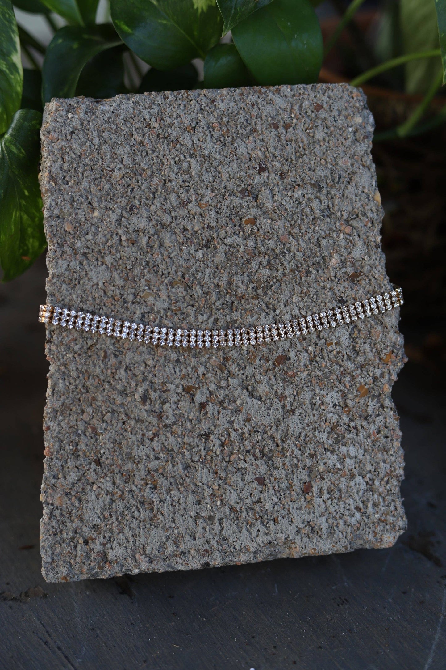 RHINESTONE CHOKER SMALL