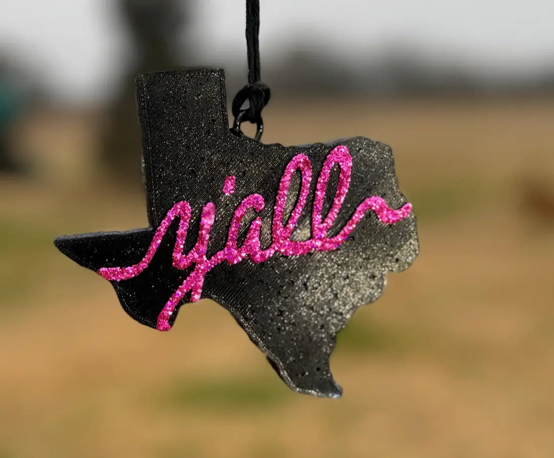 Texas Y'all Car Freshie/Car Scent/Air Freshener/State