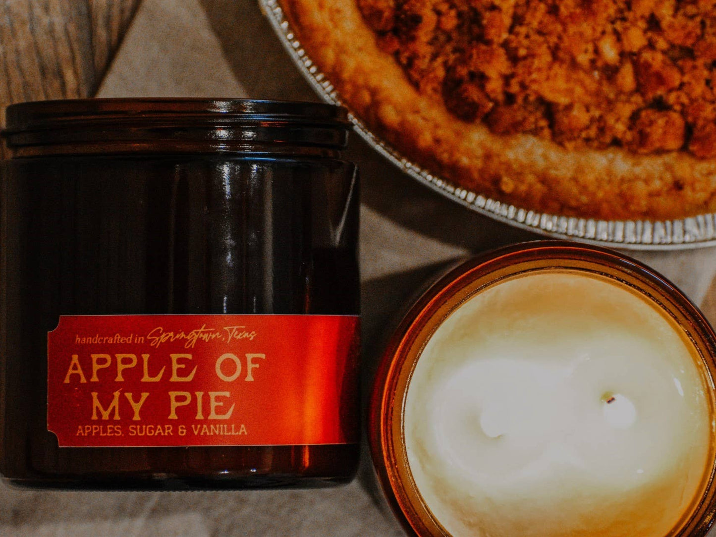 APPLE OF MY PIE - Apple, Cinnamon, Sugar Candle