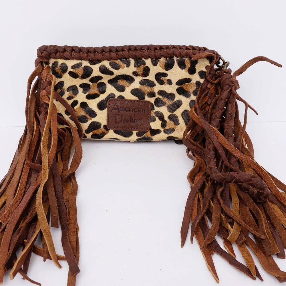 Clutch Hair-On Genuine Western Leather Women Bag