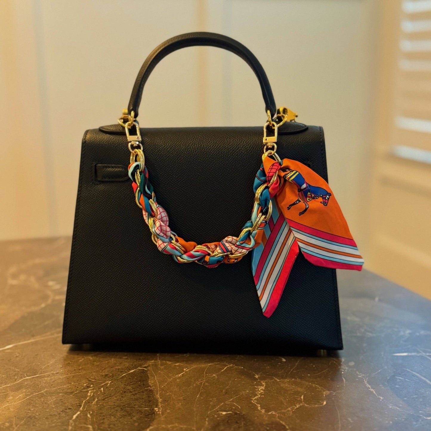 Braided Scarf Chain Phone Lanyard