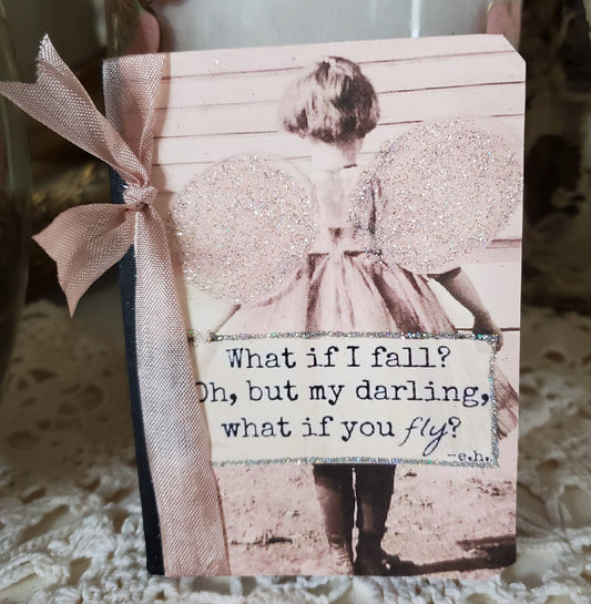 Mini Journal Notebook Oh, But My Darling, What If You Fly?