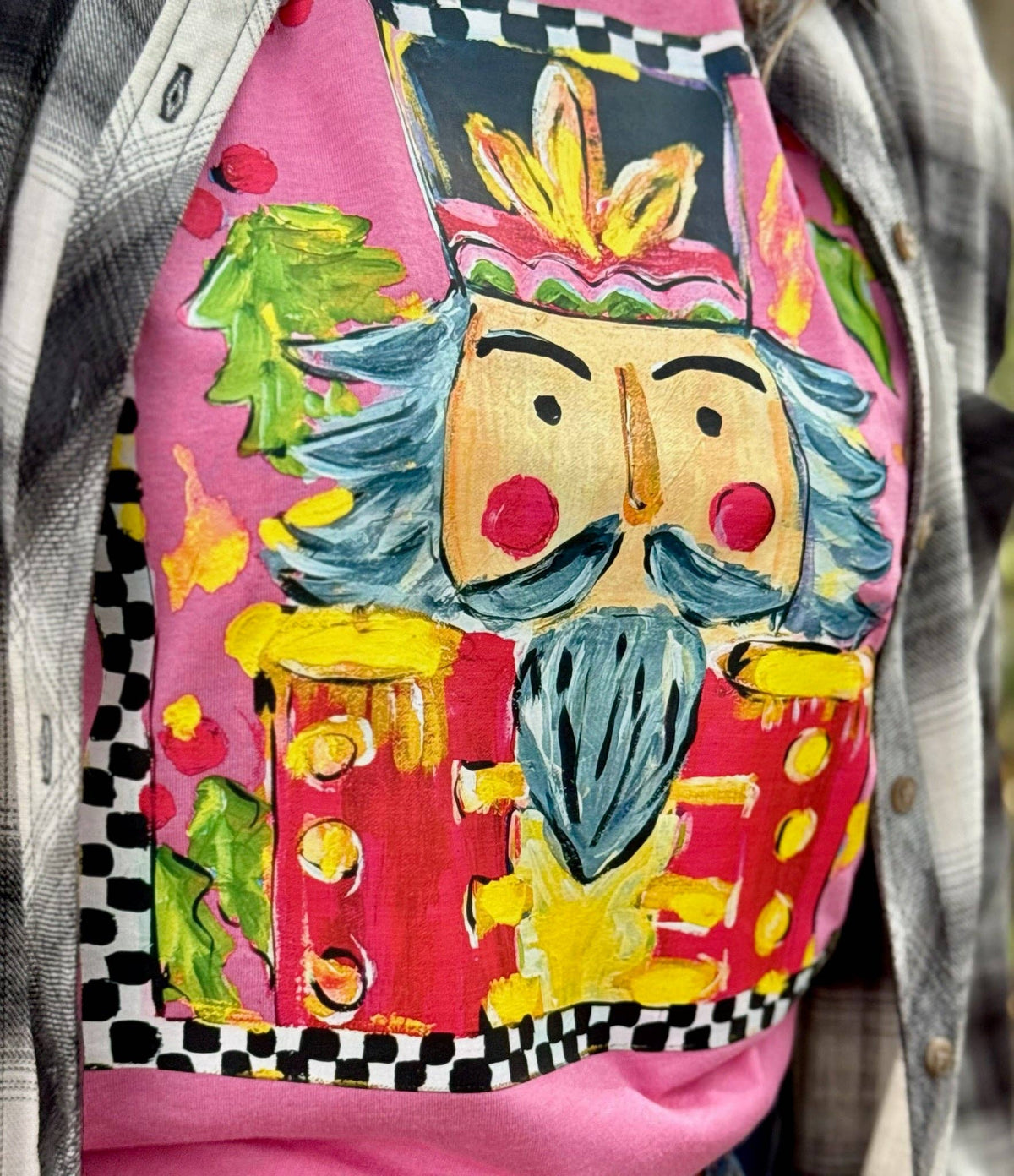 Callie's Checkered Nutcracker Tee