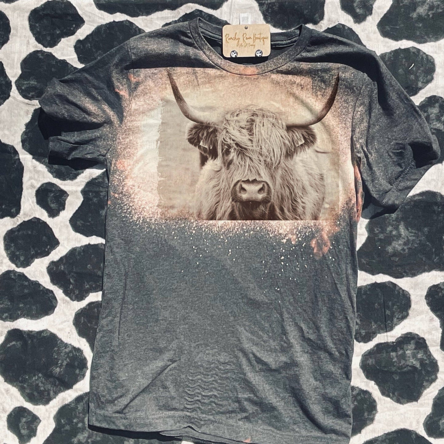 Highlander Cow Tee