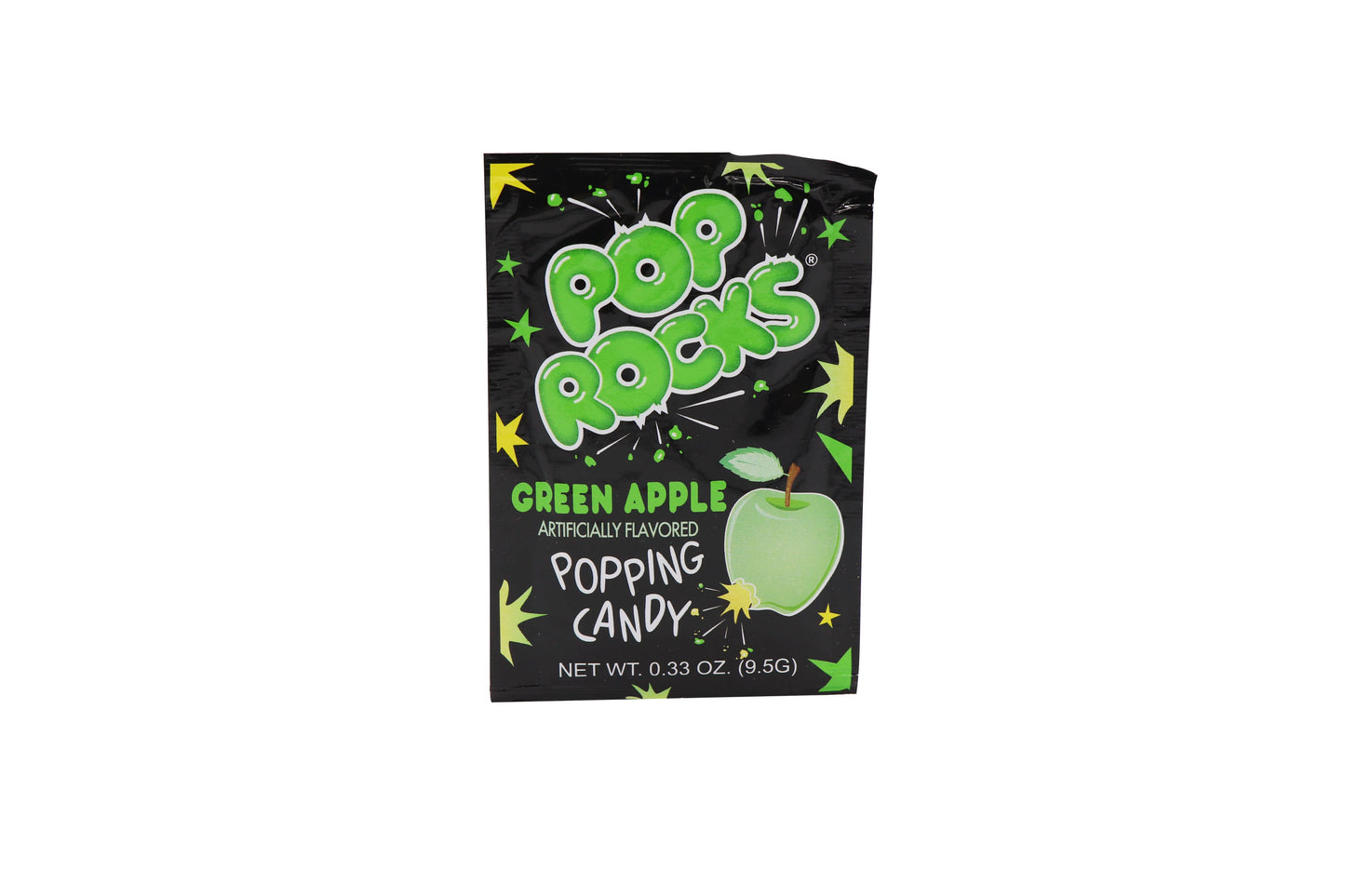 Pop Rocks, Green Apple, 0.33oz, 24Ct Case