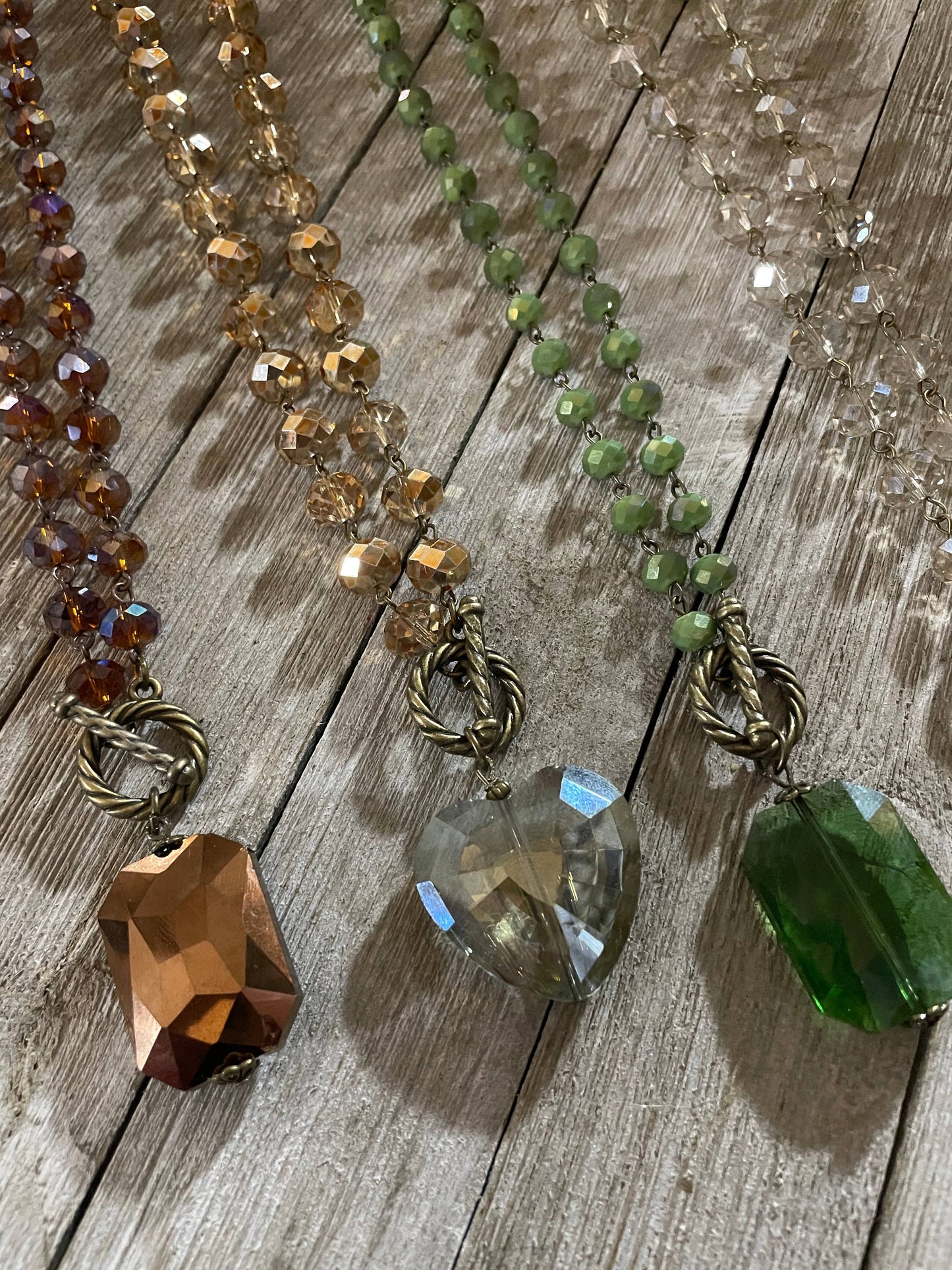 Sparkle Plenty Crystal Necklaces 