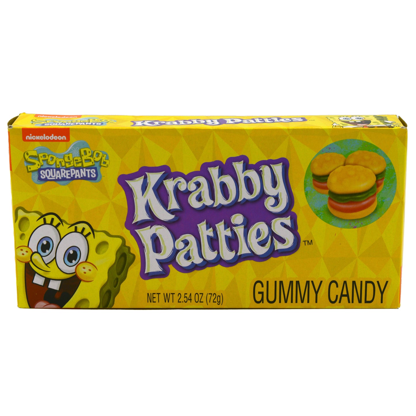 Sponge Bob Krabby Patties, 2.54oz, Theater boxes 12ct