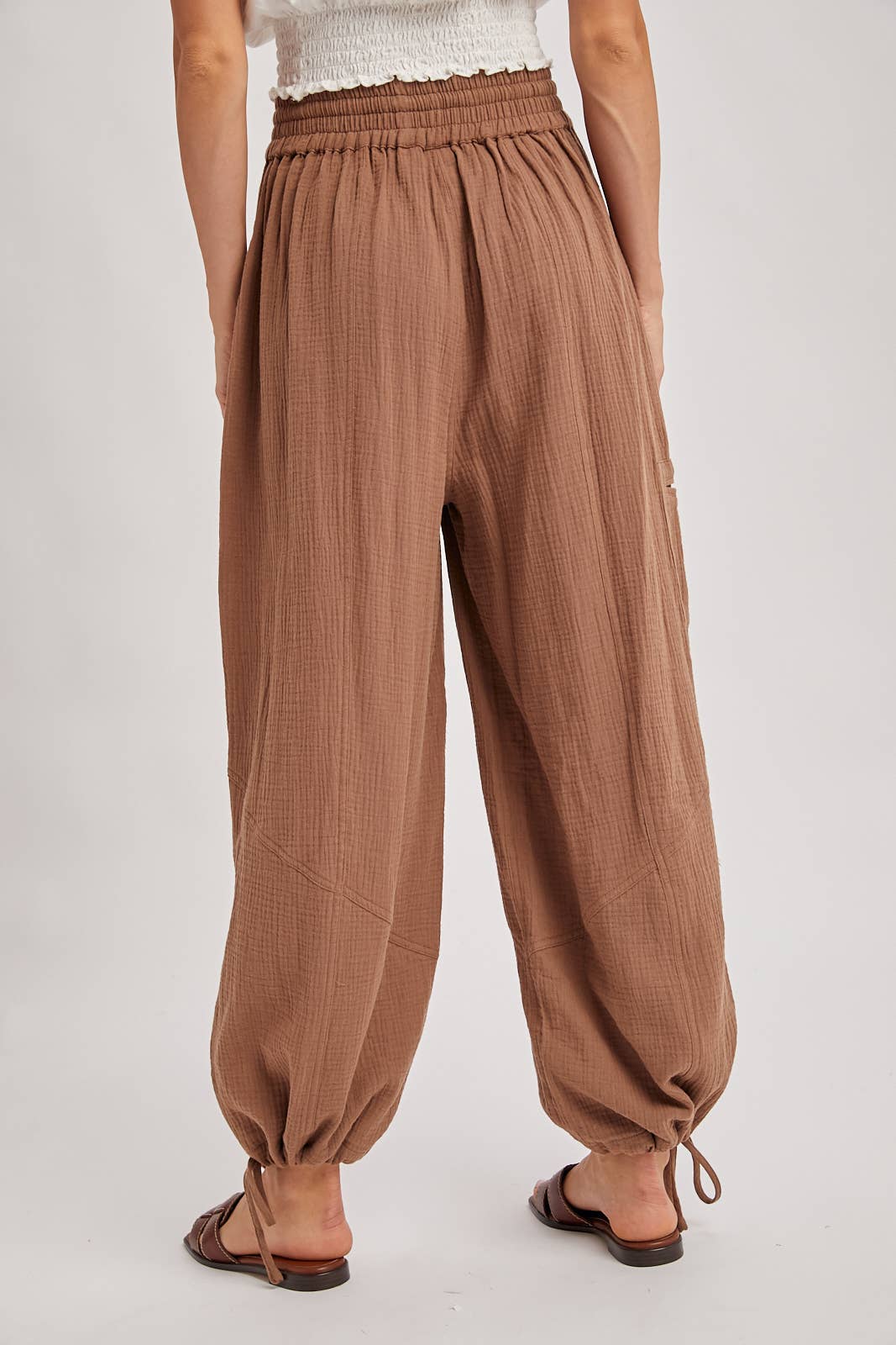 JOGGER HAREM DRAWSTRING PANTS