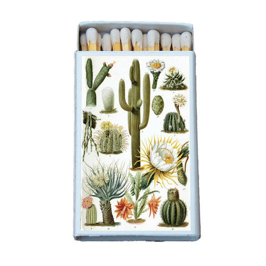 Cactus Variety1 Matchbox • Candle Acc • Decorative Matches