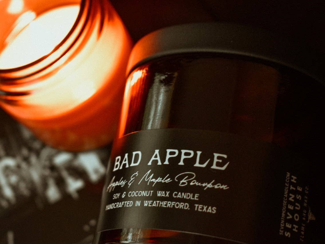 BAD APPLE - Apple &  Maple Bourbon Candle