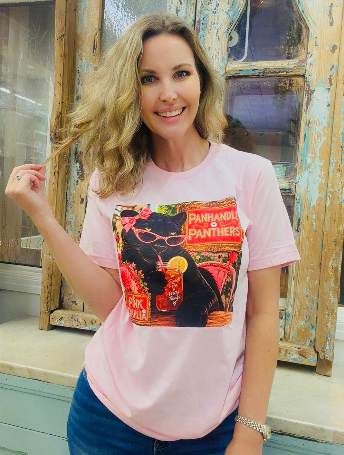 Pink Out Panther tee