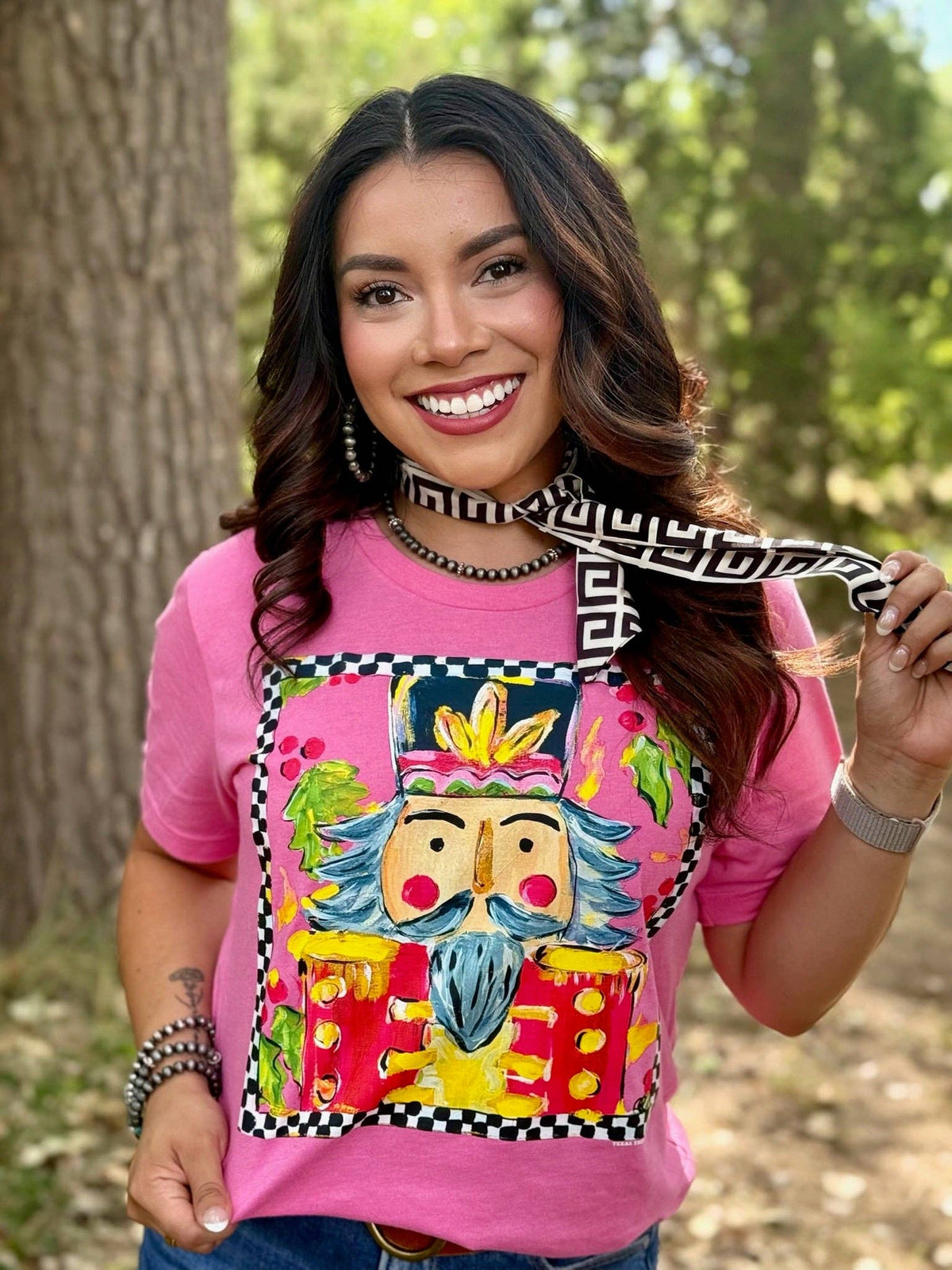 Callie's Checkered Nutcracker Tee