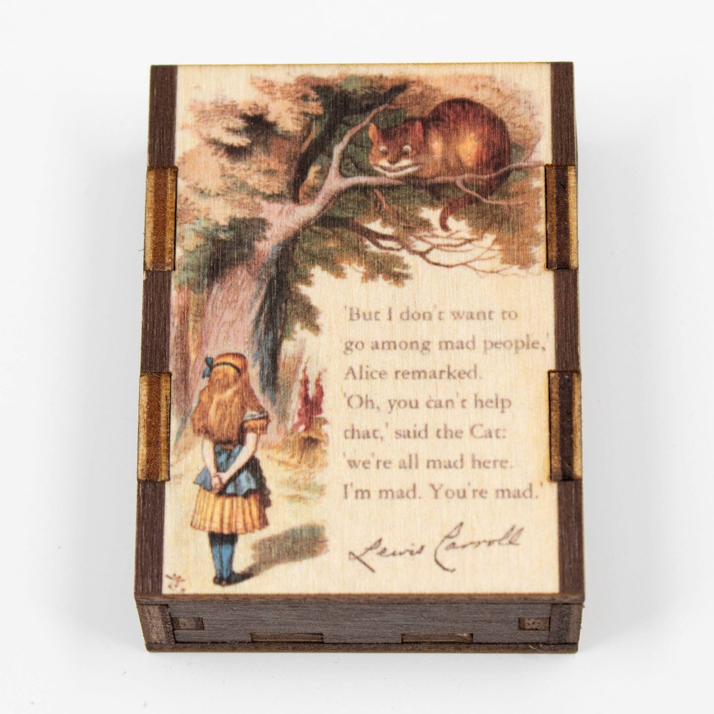 Matches • Alice in Wonderland Cheshire Cat Wooden Matchboxes