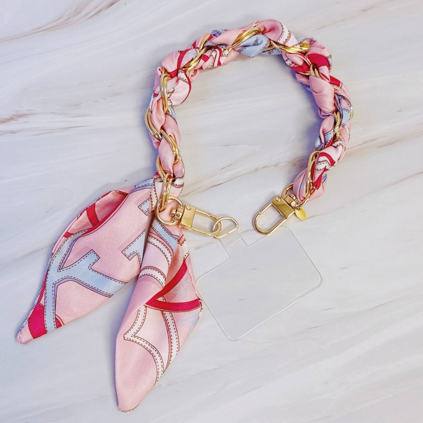 Braided Scarf Chain Phone Lanyard