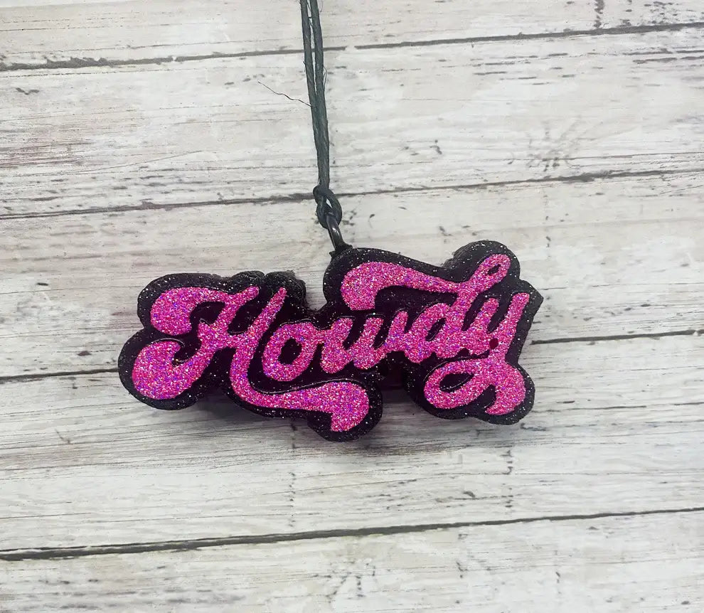 Howdy Car Freshie/ Car Scent/Air Freshener/ Western