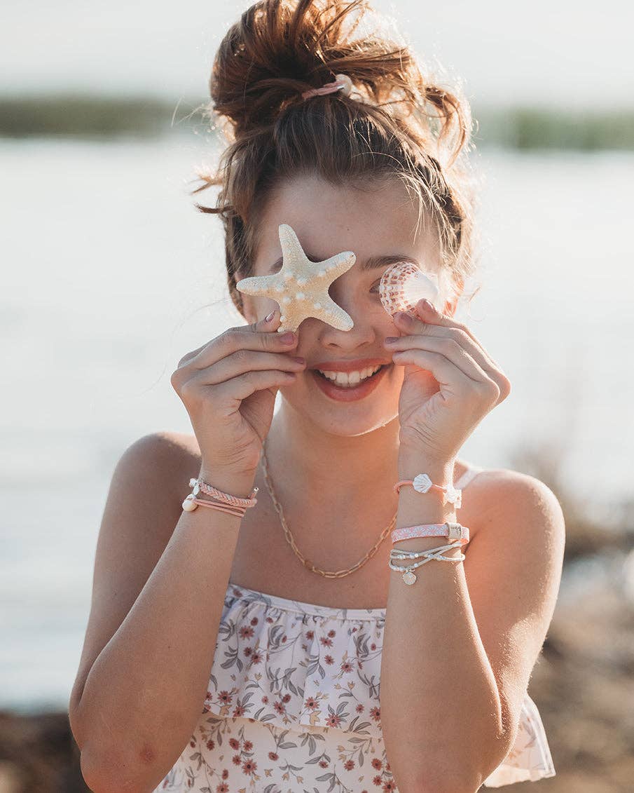 "Shimmer" Beach Inspired Hair Tie Bracelets