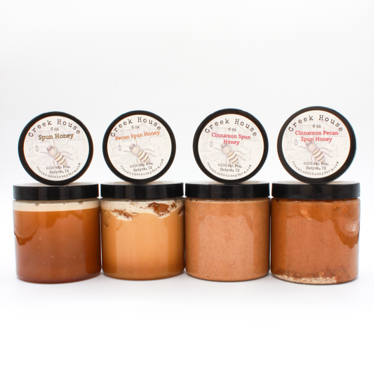 6 oz. Spun Honey I 4 Flavors I Plastic Containers
